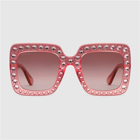 gucci acetate sunglasses womens|gucci sunglasses with swarovski crystals.